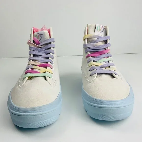 NEW Vans Sentry Wc Pastel Pop High Top  Suede Sneakers Size 13/11.5 - Picture 6 of 13